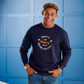 Oakdene Designs Clothing Personalised Organic Cotton Resting His Eyes Jumper